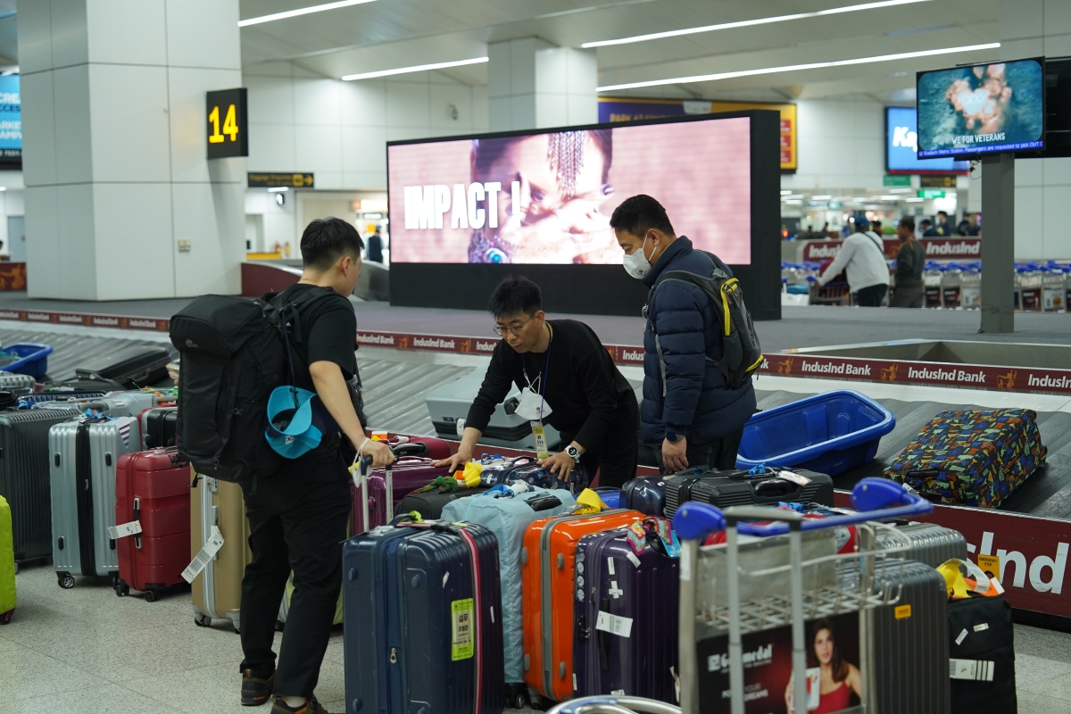 [인도순례] 20230209_델리공항 및 기내 (5)
